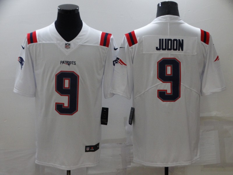 Men's New England Patriots Matthew Judon #9 White Jersey